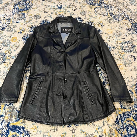 Vintage Wilson’s Women's Y2K Blazer Jacket size Large - Picture 1 of 13